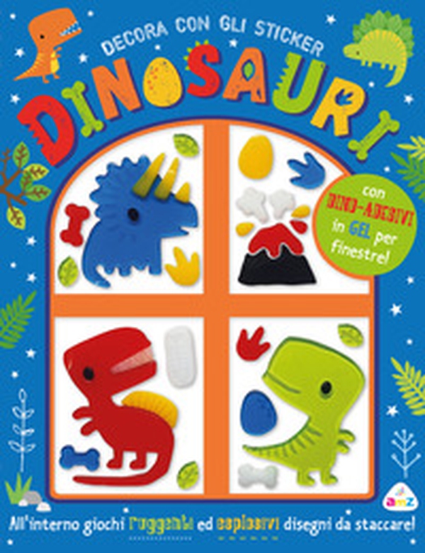 Dinosauri. Decora con gli sticker - Librerie.coop Dinosauri. Decora con gli sticker - Librerie.coop