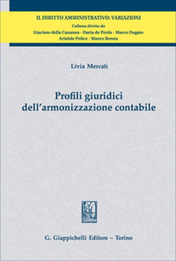 Profili giuridici dell'armonizzazione contabile - Librerie.coop