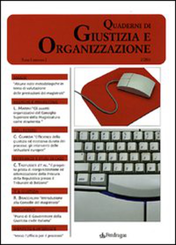 Quaderni di giustizia e organizzazione - Vol. 2 - Librerie.coop Quaderni di giustizia e organizzazione - Vol. 2 - Librerie.coop