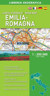 Emilia Romagna 1:200.000 - Librerie.coop