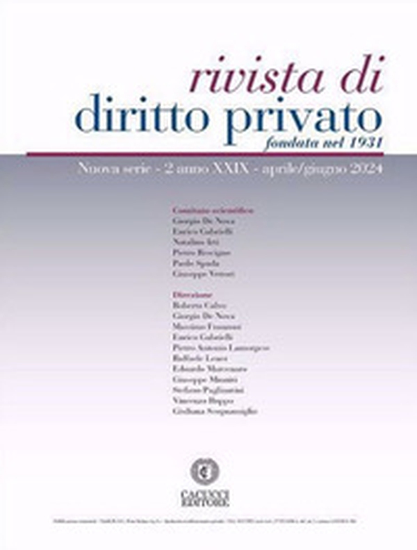 Rivista di diritto privato - Vol. 2 - Librerie.coop Rivista di diritto privato - Vol. 2 - Librerie.coop
