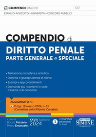 Compendio di diritto penale. Parte generale e speciale - Librerie.coop Compendio di diritto penale. Parte generale e speciale - Librerie.coop