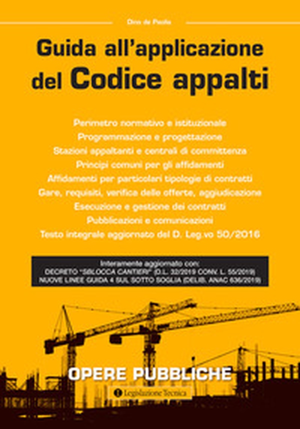 Guida all'applicazione del Codice appalti - Librerie.coop Guida all'applicazione del Codice appalti - Librerie.coop