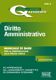 I quaderni dell’Aspirante Avvocato - Diritto Amministrativo - Librerie.coop