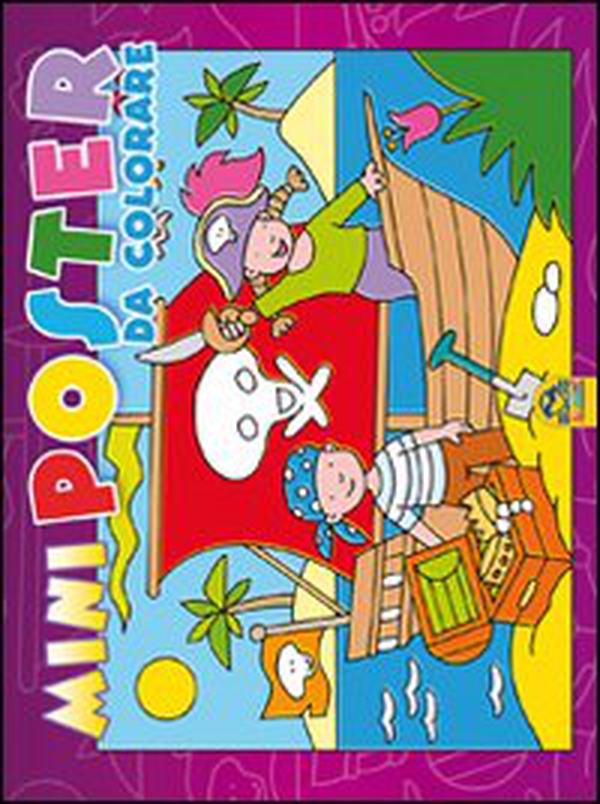 Mini poster da colorare. Viola - Librerie.coop Mini poster da colorare. Viola - Librerie.coop