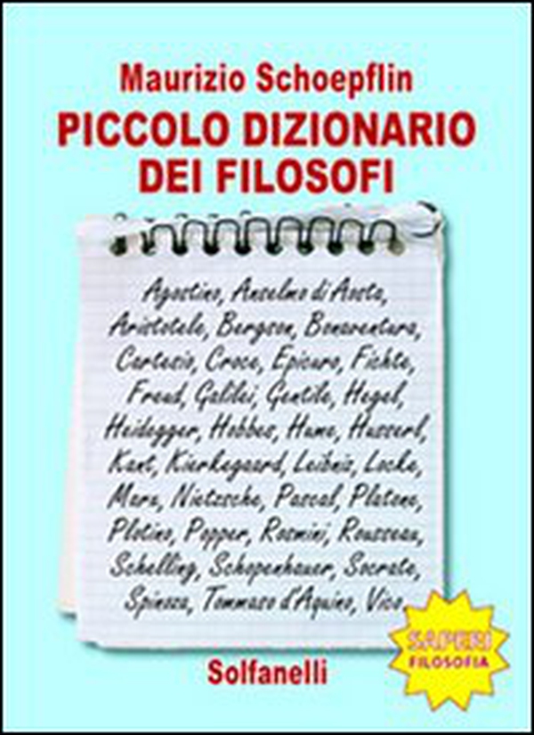 Piccolo dizionario dei filosofi - Librerie.coop Piccolo dizionario dei filosofi - Librerie.coop