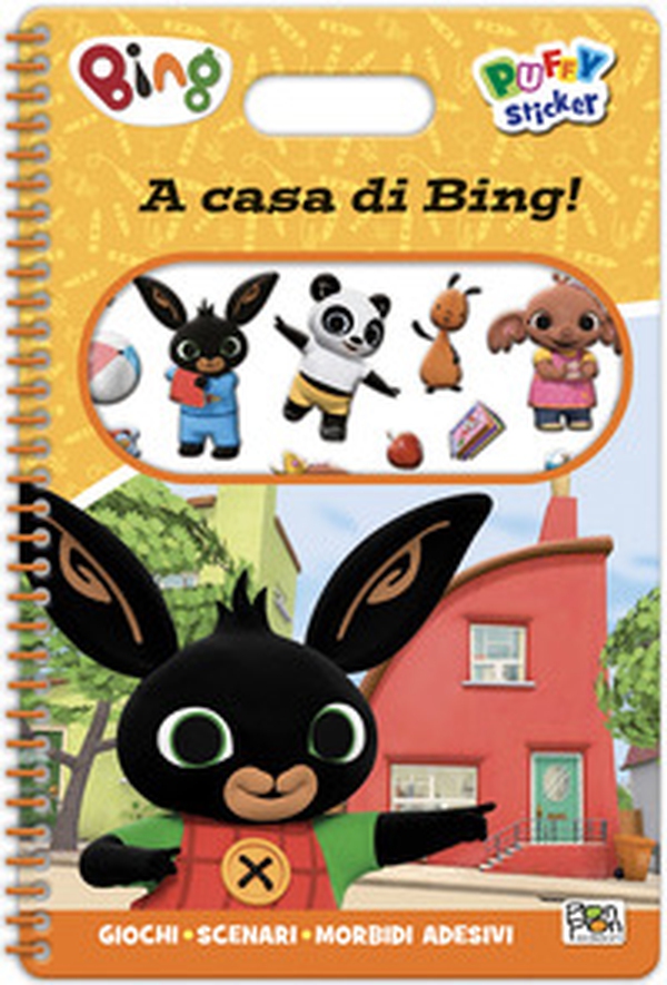 A casa di Bing! Bing. Puffy sticker - Librerie.coop A casa di Bing! Bing. Puffy sticker - Librerie.coop