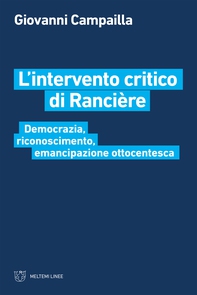 L’intervento critico di Rancière - Librerie.coop