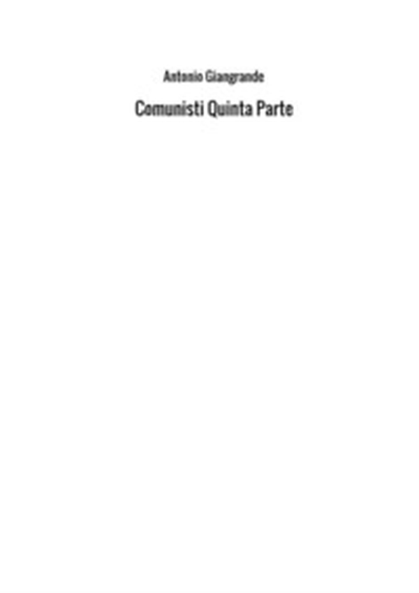 Comunisti - Librerie.coop Comunisti - Librerie.coop