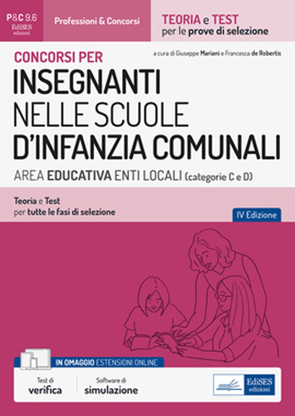 Concorsi per INSEGNANTI NELLE SCUOLE D’INFANZIA COMUNALI AREA EDUCATIVA ENTI LOCALI (categorie C e D) Secondaria di I e II grado - Librerie.coop Concorsi per INSEGNANTI NELLE SCUOLE D’INFANZIA COMUNALI AREA EDUCATIVA ENTI LOCALI (categorie C e D) Secondaria di I e II grado - Librerie.coop