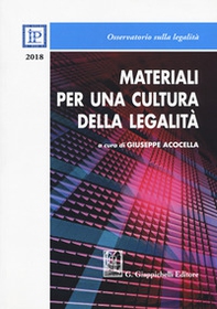 Materiali per una cultura della legalità 2018 - Librerie.coop