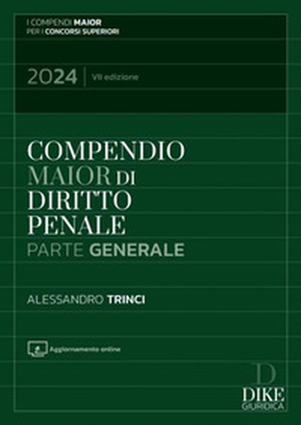 Compendio di diritto penale. Parte generale - Librerie.coop
