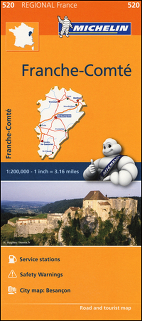 Franche-Comté 1:200.000 - Librerie.coop Franche-Comté 1:200.000 - Librerie.coop