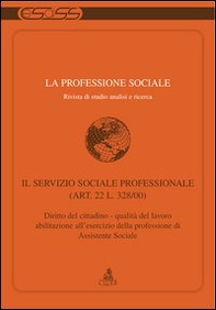 La professione sociale - Vol. 1 - Librerie.coop
