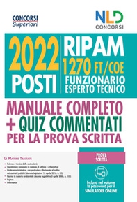 Concorso 2022 posti Ripam: manuale 1270 posti funzionari esperti tecnici (FT/COE) - Librerie.coop