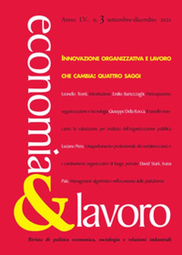 Economia & lavoro - Librerie.coop Economia & lavoro - Librerie.coop