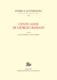 Cento anni di Giorgio Bassani - Librerie.coop