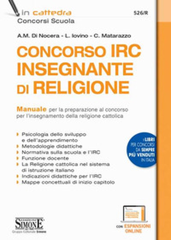 Concorso IRC Insegnante di Religione. Manuale per la preparazione - Librerie.coop Concorso IRC Insegnante di Religione. Manuale per la preparazione - Librerie.coop