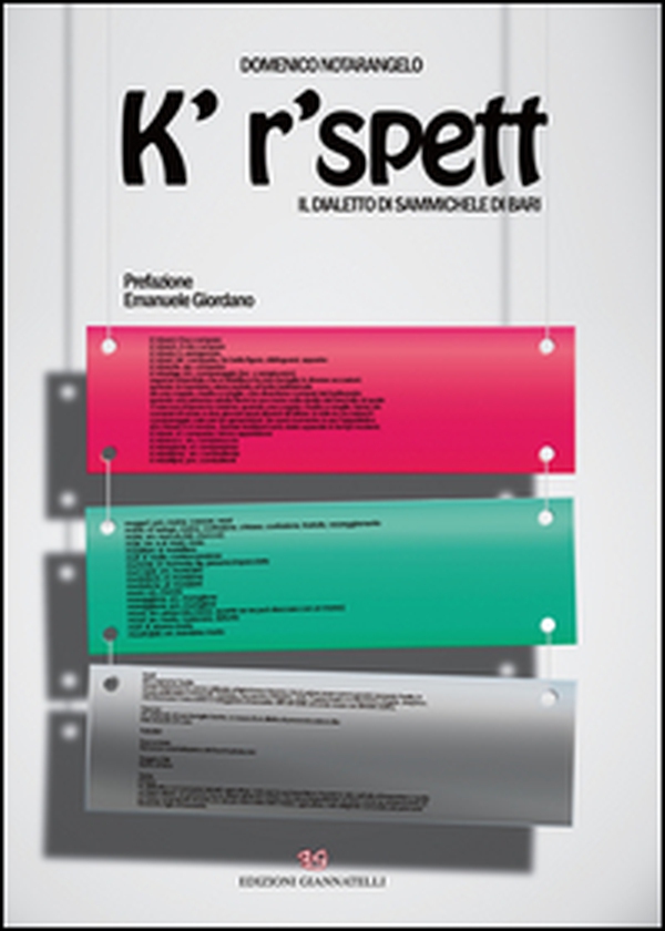 K' r'spett. Il dialetto di Sammichele di Bari - Librerie.coop K' r'spett. Il dialetto di Sammichele di Bari - Librerie.coop