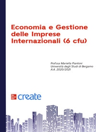Economia e gestione delle imprese internazionali (6 cfu) - Librerie.coop