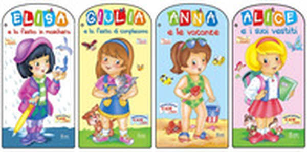 Alice e i suoi vestiti-Elisa e la festa in maschera-Anna e le vacanze-Giulia e la festa di compleanno - Librerie.coop Alice e i suoi vestiti-Elisa e la festa in maschera-Anna e le vacanze-Giulia e la festa di compleanno - Librerie.coop