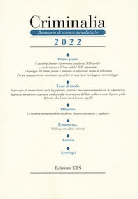 Criminalia. Annuario di scienze penalistiche - Librerie.coop