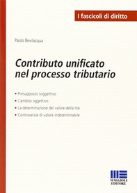 Contributo unitario nel processo tributario - Librerie.coop