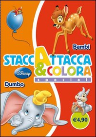 Dumbo-Bambi. Staccattacca e colora special - Librerie.coop