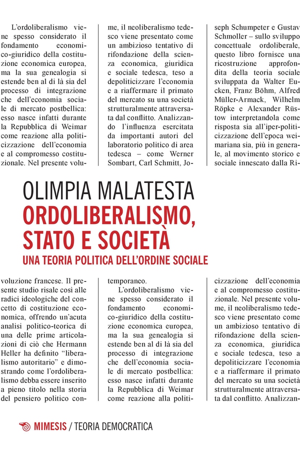 Ordoliberalismo, Stato e Società - Librerie.coop