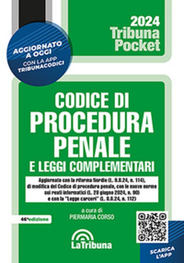 Codice di procedura penale e leggi complementari - Librerie.coop Codice di procedura penale e leggi complementari - Librerie.coop