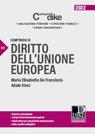 Compendio di diritto dell'Unione Europea - Librerie.coop Compendio di diritto dell'Unione Europea - Librerie.coop