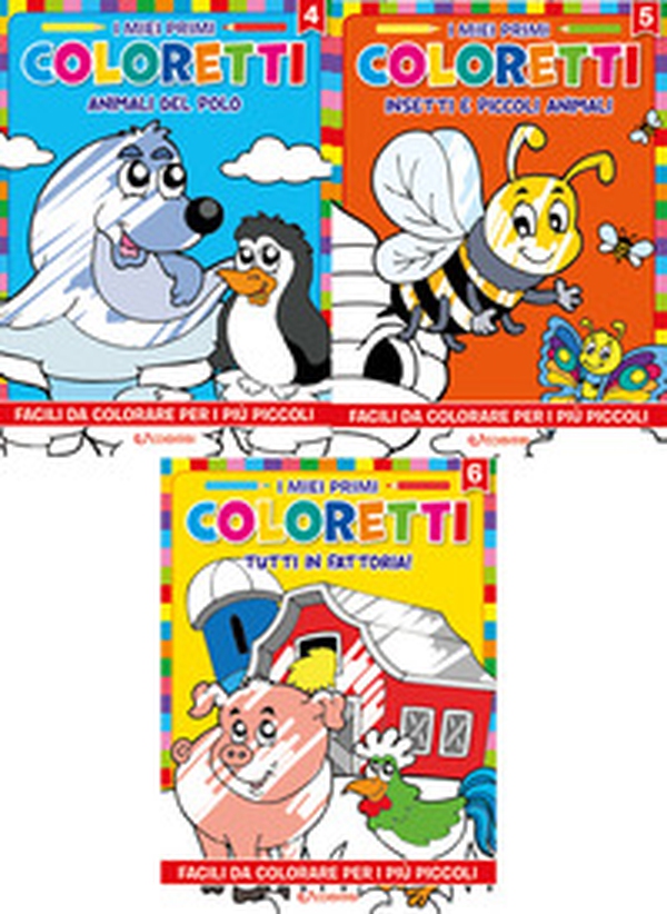 I miei primi coloretti - Vol. 4-6 - Librerie.coop I miei primi coloretti - Vol. 4-6 - Librerie.coop