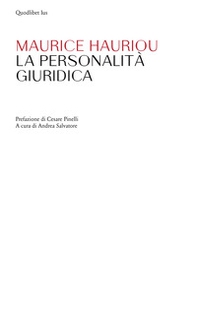 La personalità giuridica - Librerie.coop