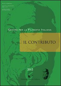 Il contributo (2012) vol. 1-2 - Librerie.coop