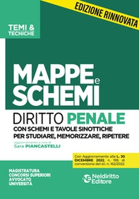 Mappe e schemi di diritto penale - Librerie.coop
