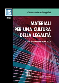 Materiali per una cultura della legalità 2020 - Librerie.coop Materiali per una cultura della legalità 2020 - Librerie.coop