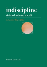Indiscipline. Rivista di scienze sociali - Vol. 1 - Librerie.coop