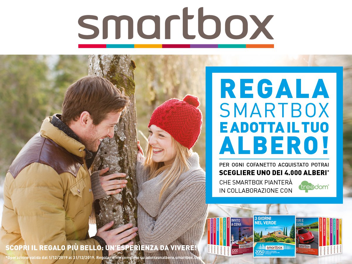 Promozione A Natale Regala Smartbox E Adotta Un Albero