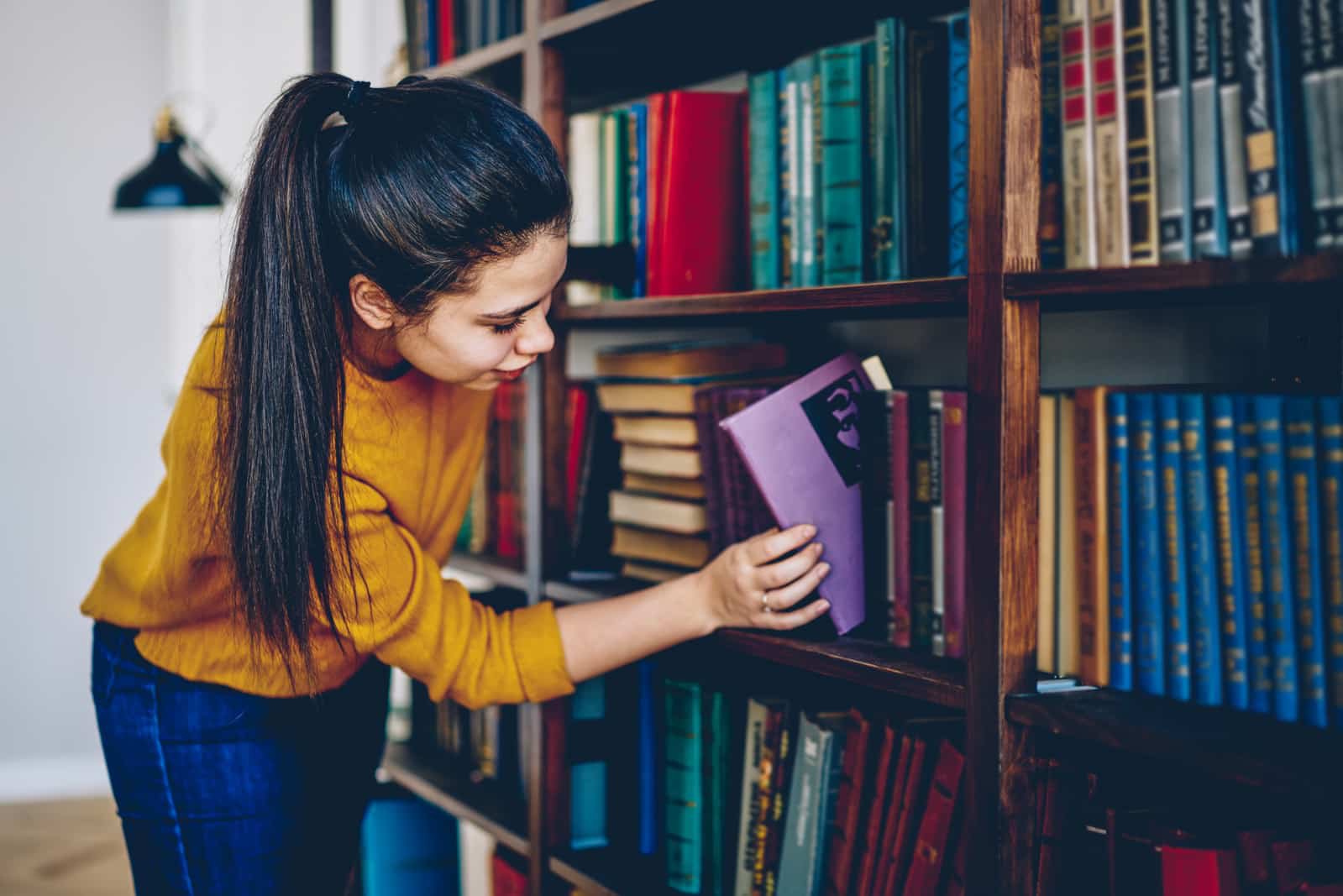 organizzare libreria domestica