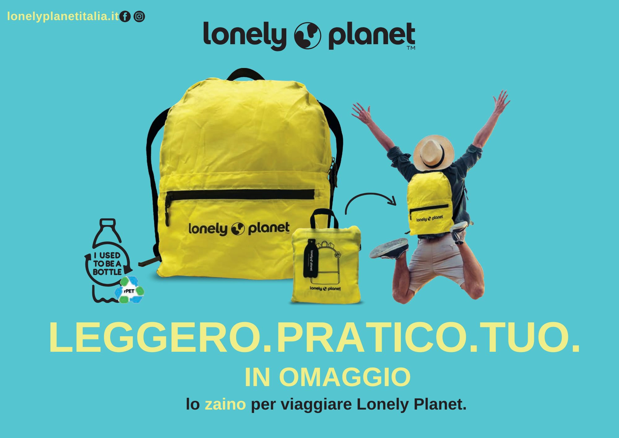 promozione lonely planet zaino in omaggio con 25€ di spesa