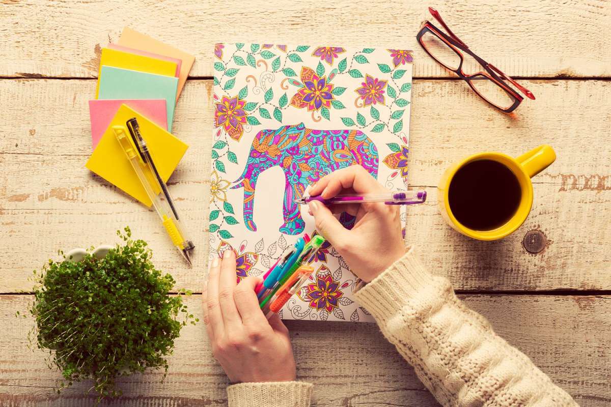 libri da colorare per adulti