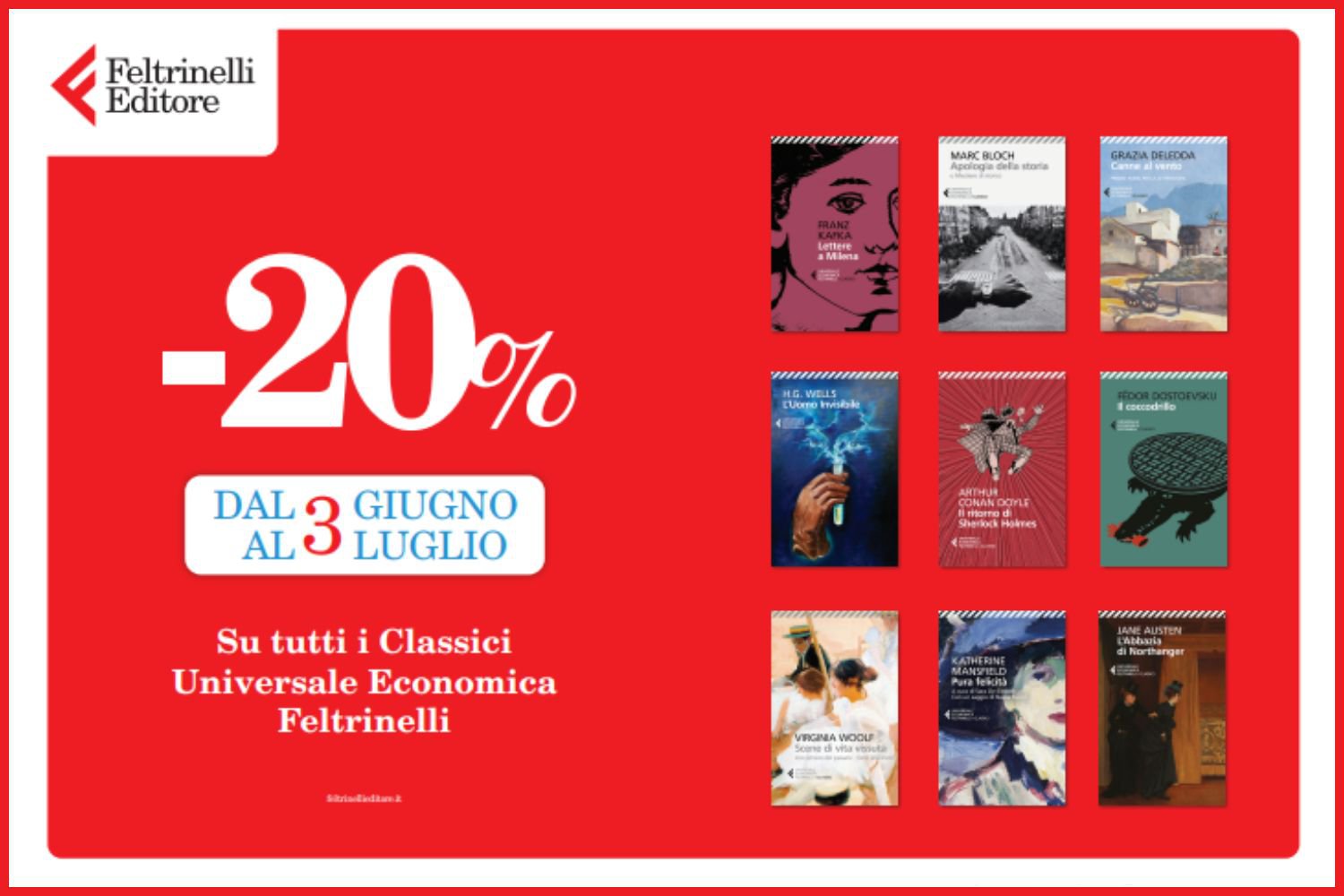 promozione -20% classici feltrinelli