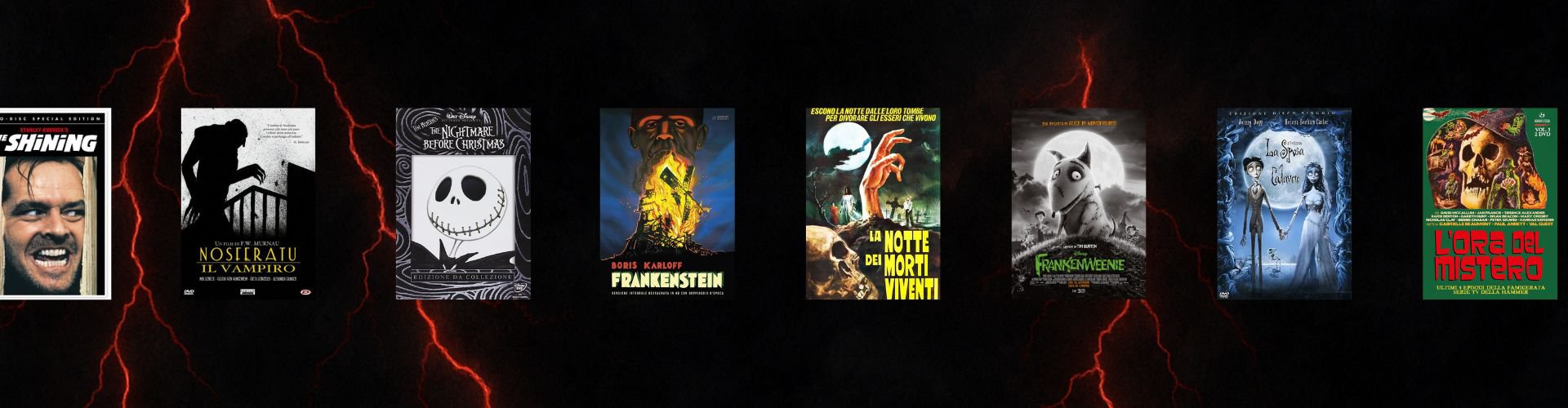 locandina rassegna del terrore selezione di film per adulti e bambini halloween