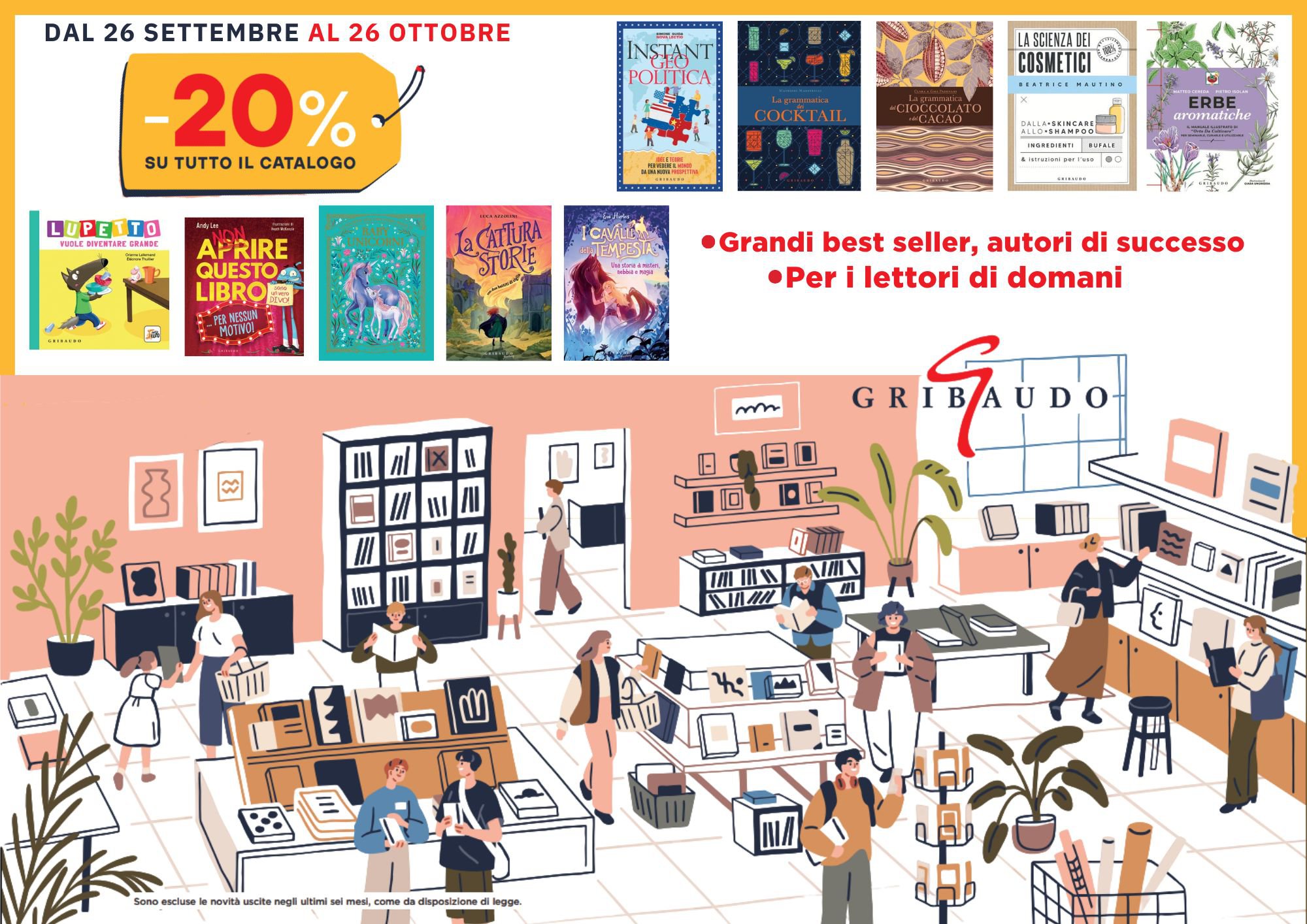 locandina promozione gribaudo 