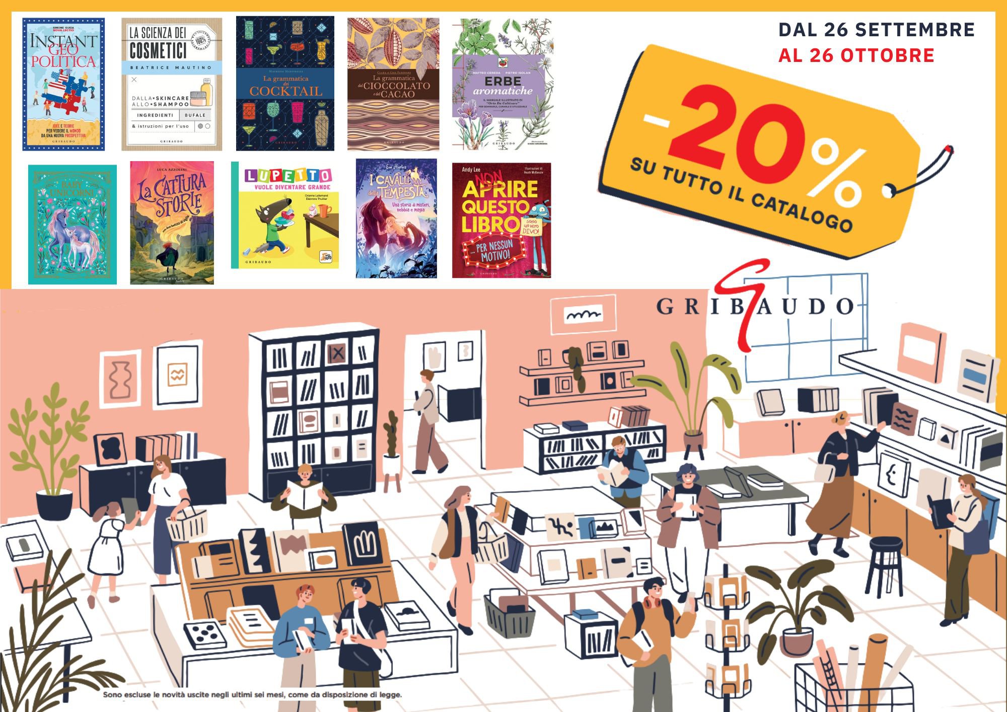 locandina promozione gribaudo
