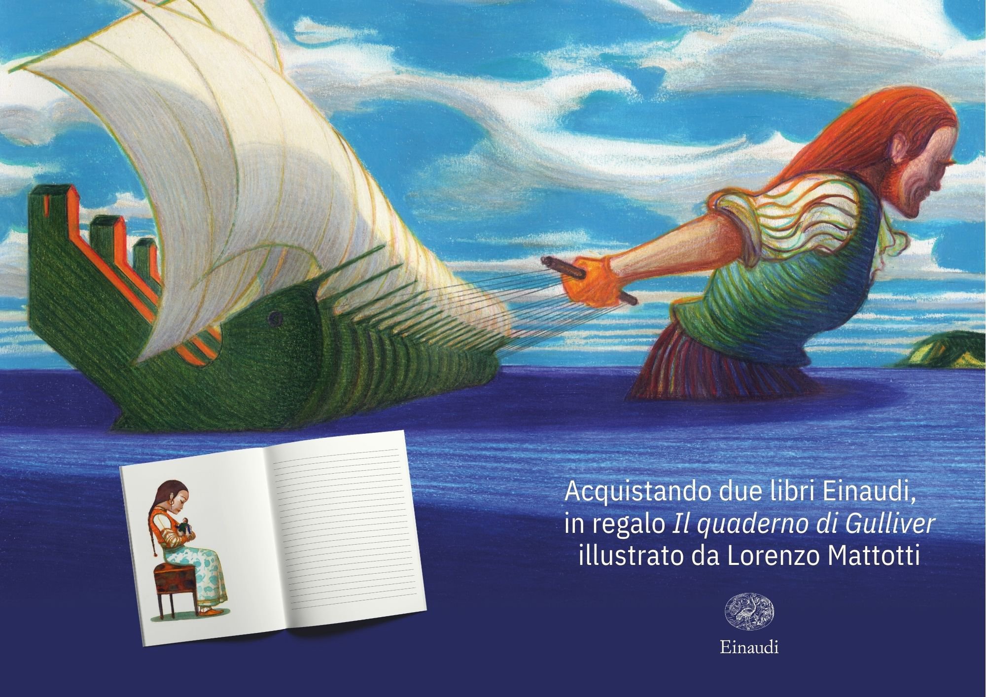 locandina promo einaudi quaderno gulliver