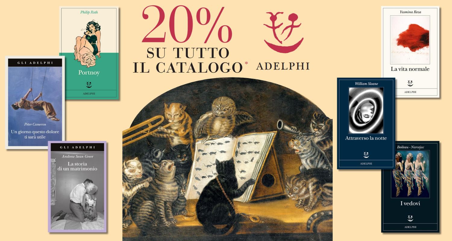 Promozione libri Adelphi