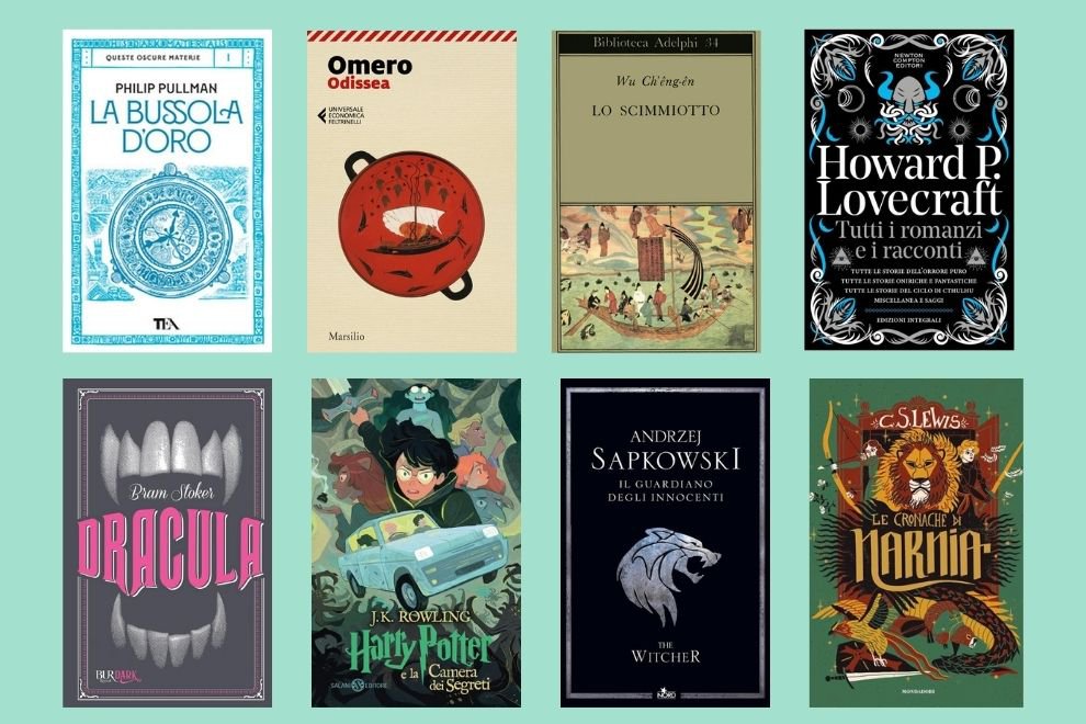 copertine libri consigli di lettura, videogiochi ispirati a opere letterarie