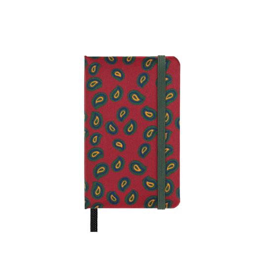 Taccuino Moleskine Silk XS, pagine bianche, copertina rigida, con Gift Box - Bordeaux - Librerie.coop