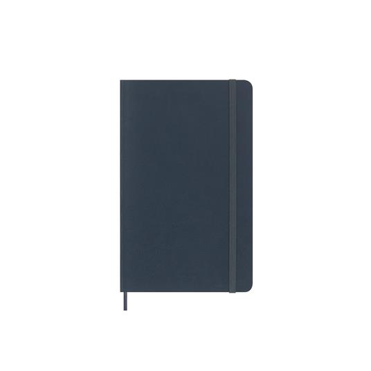 Taccuino Precious & Ethical Copertina morbida vegana, a righe - Petroleum - Librerie.coop